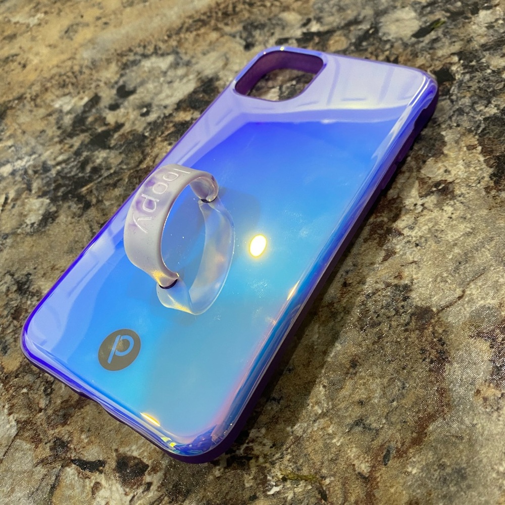 Loopy case - never used!  For IPhone 11 Pro Max. Irredecent color.